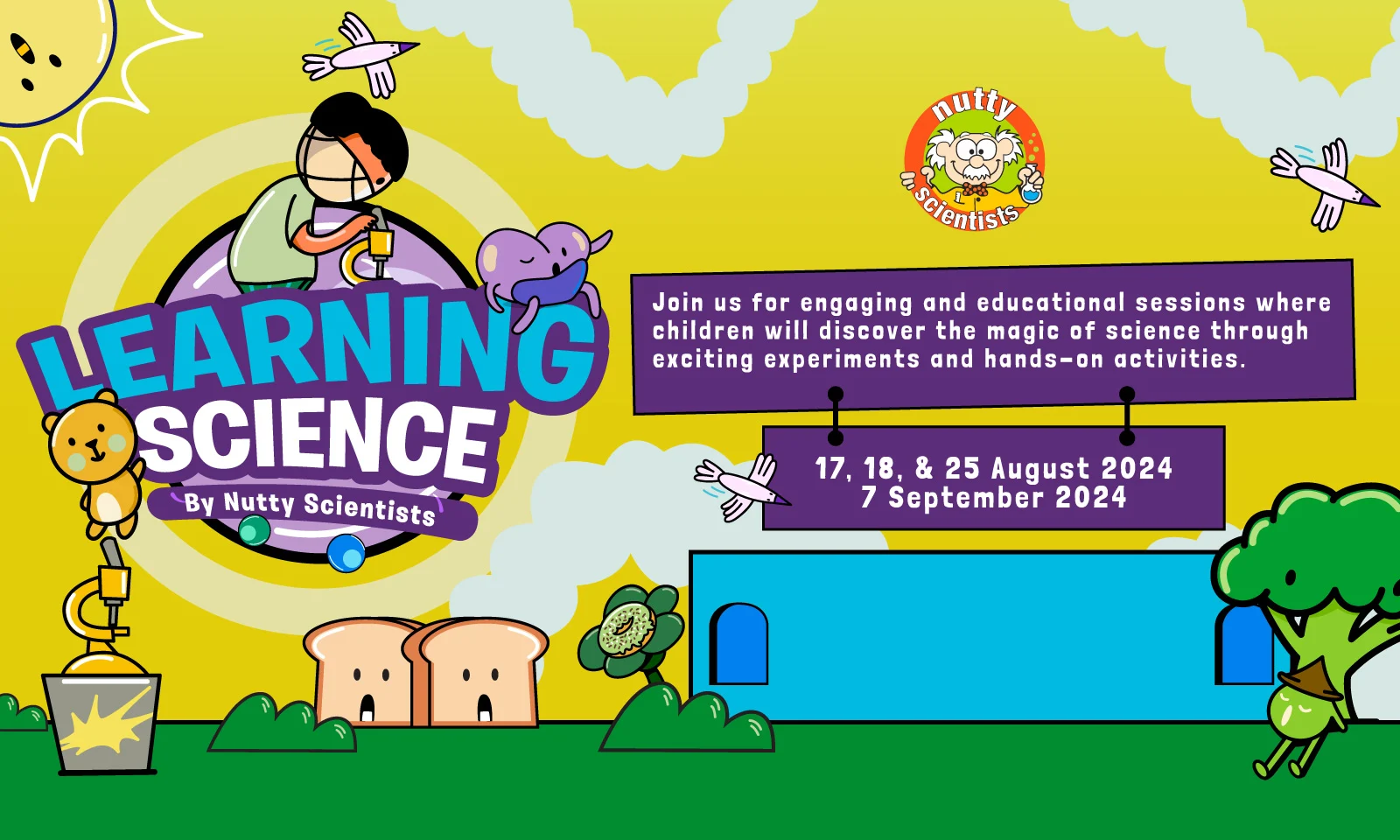 Learning Science with Nutty Scientist