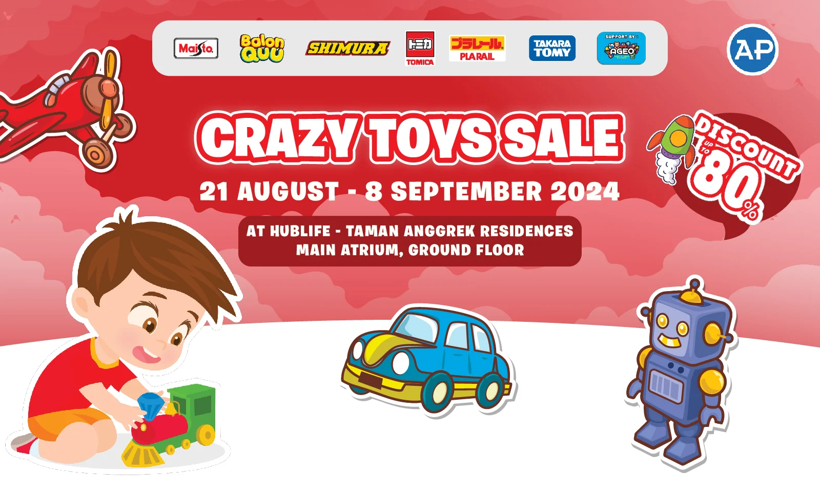 Crazy Toys Sale : Discount Up to 80%