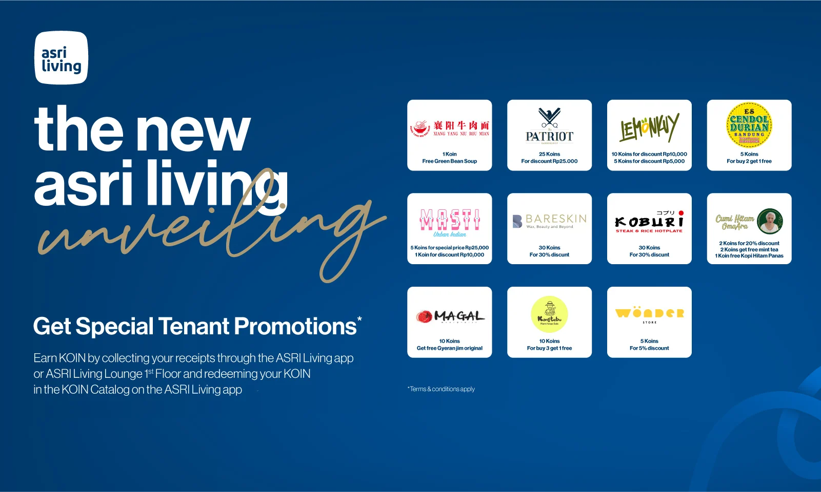 ASRI LIVING KOINS PROGRAM HUBLIFE