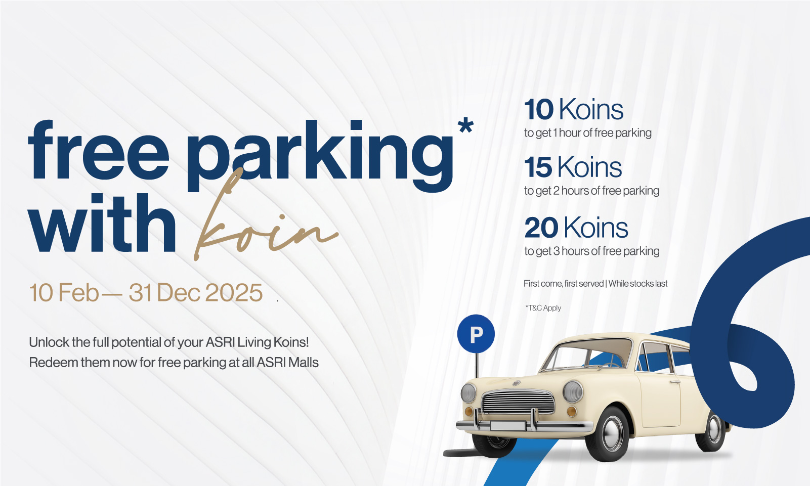 Digital-Free Parking With Koin_WEB BANNER Free parking with koin